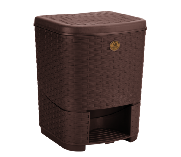 CESTO PEDAL RATTAN GRANDE 15LT