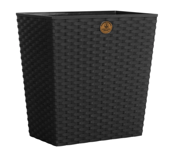 CESTO PAPELERO RATTAN CUADRADO - Image 2