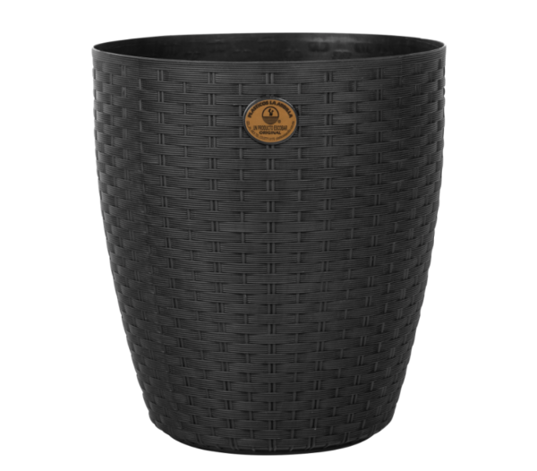 CESTO PAPELERO RATTAN REDONDO - Image 2